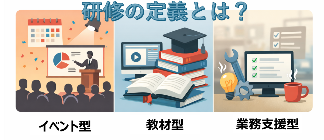 研修をどのように「定義」しているか？e-ラーニングコンテンツのありかた　iSpring Suite AI